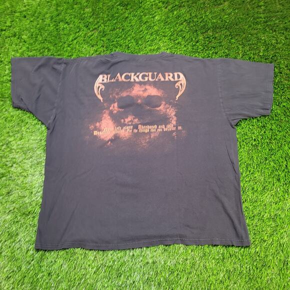 Blackguard Melodic Death Metal Band Tee Boxy Crop Y2K Fit Mens 2XL - Picture 5 of 7